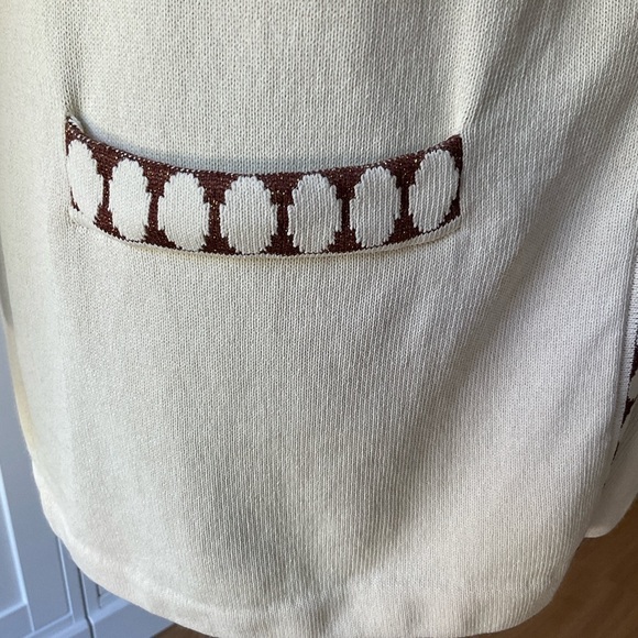 St. John Collection by Marie Gray Knit Cardigan Cream Size 10 - Picture 8 of 16